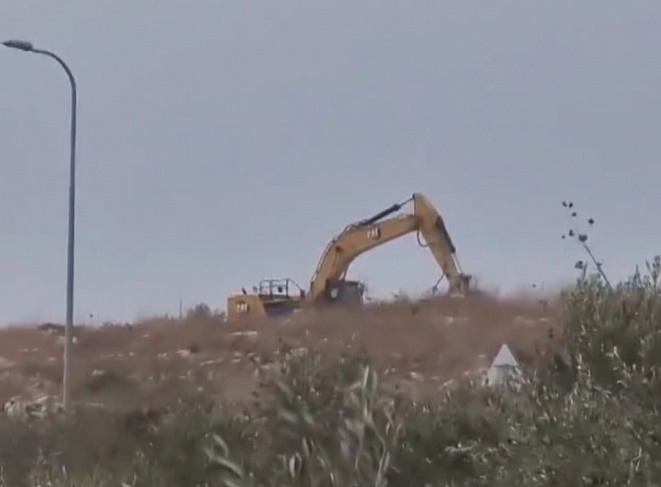 8 dunams were bulldozed in Kafr al-Dik, west of Salfit
