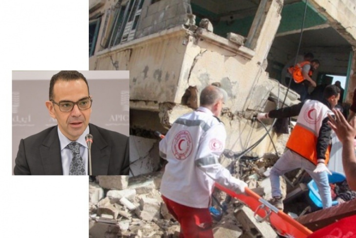 Al-Aqqad: APIC provides $200,000 urgently to the Palestinian Red Crescent Society