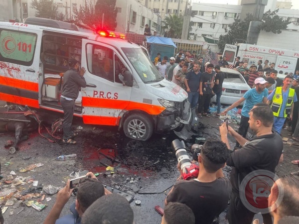 A new massacre - the occupation bombs Al-Shifa Hospital (witness)