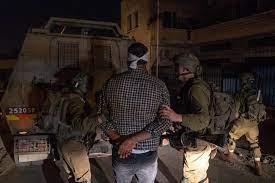 The occupation storms Badya and arrests a young man