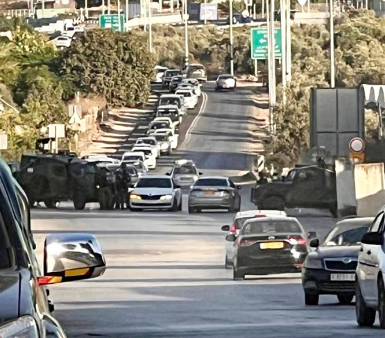 The occupation forces imposed intense military checkpoints following the operation