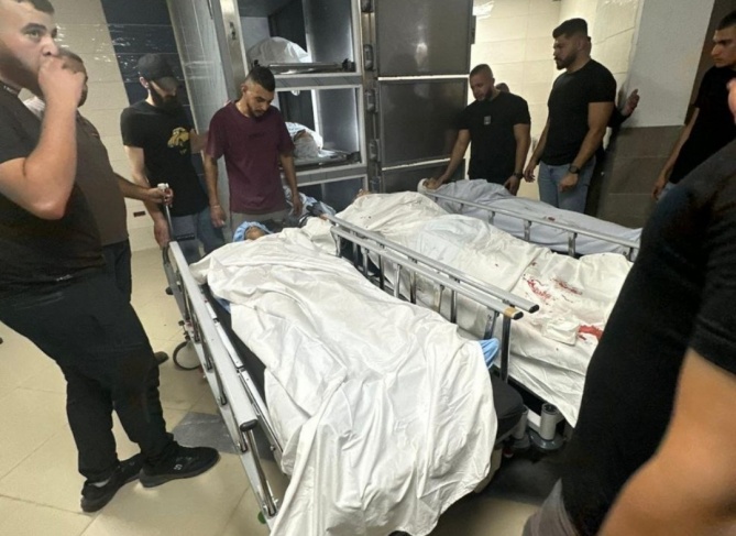 9 martyrs and serious injuries - the occupation bombs a house inside Jenin camp