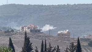 Intermittent Israeli bombing on the outskirts of towns in southern Lebanon