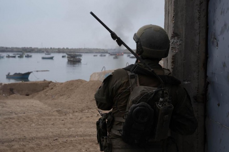 The occupation army announces its control of the Gaza port