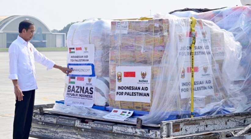 Indonesia sends 21 tons of medical aid to Gaza