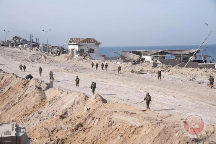 American and international efforts to establish safe areas in the southern Gaza Strip