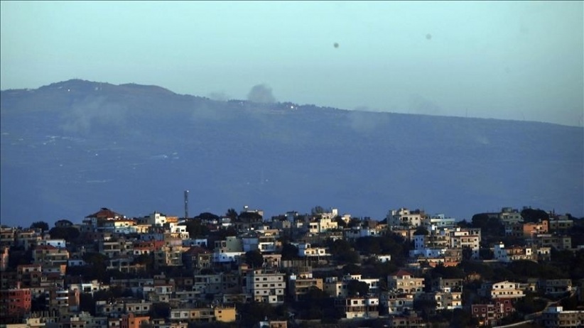 Israeli bombing in southern Lebanon - Hezbollah targets a house containing soldiers in the “Metulla” settlement