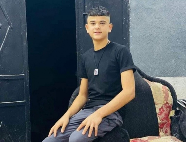 استشهاد الطفل معتز عيد متأثرا بإصابته برصاص الاحتلال في بورين جنوب نابلس