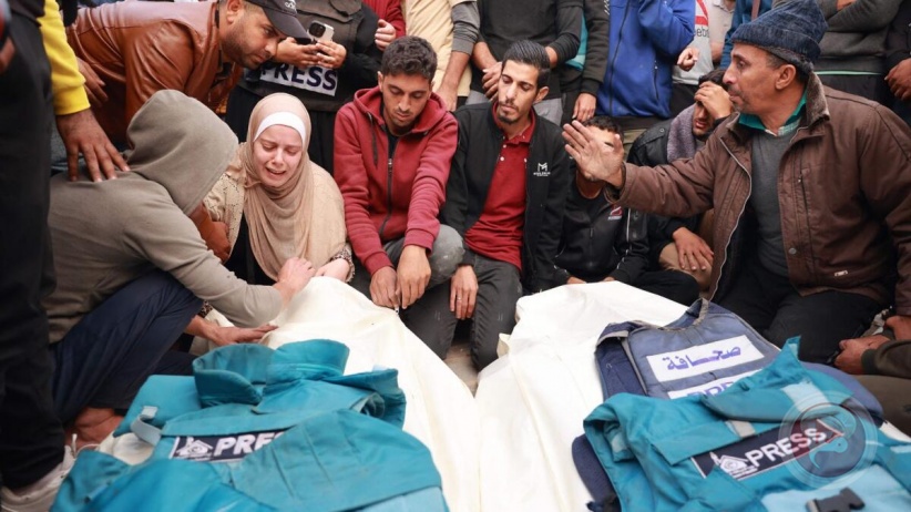 نقابة الصحفيين : 63 شهيدا من الحالة الصحفية و31 اسير منذ 7 اكتوبر