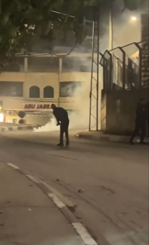 Injuries as a result of the occupation’s suppression of citizens in the vicinity of “Ofer” prison.