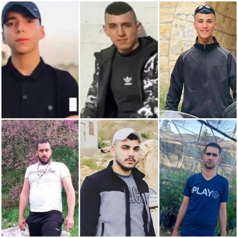 6 شهداء برصاص الاحتلال في مخيم الفارعة