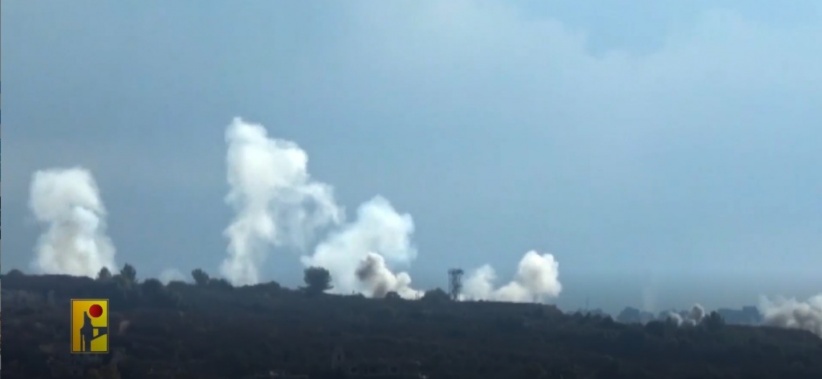 With Burkan missiles.. the Lebanese resistance hits the sites of Zibdin and Ruwaisat Al-Alam