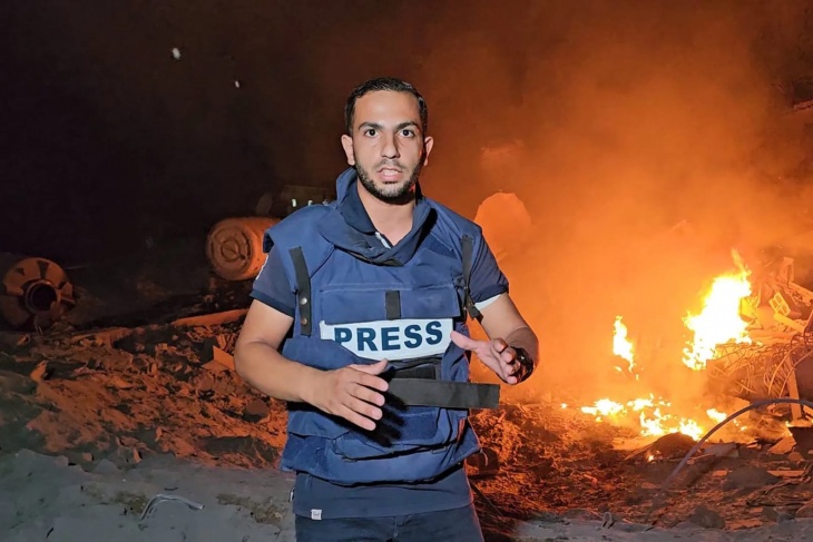 The Journalists Syndicate demands the prosecution of the occupation, which carried out its threat to take revenge on the Al Jazeera correspondent by assassinating his father