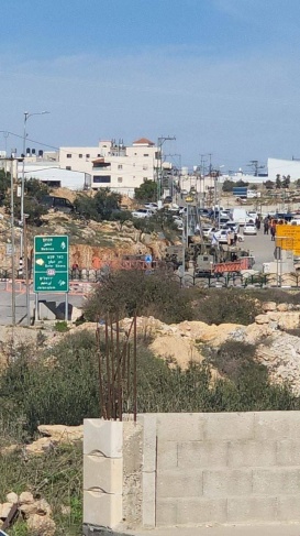 A shooting attack near Hebron and reports of an injured person