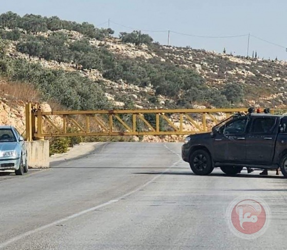 25 iron gates through which the occupation controls the movement of citizens in Salfit