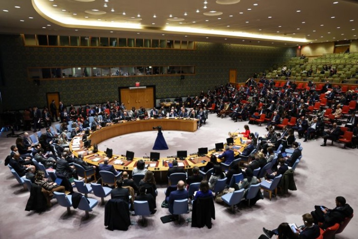 The Security Council meets regarding Palestine’s full membership in the United Nations