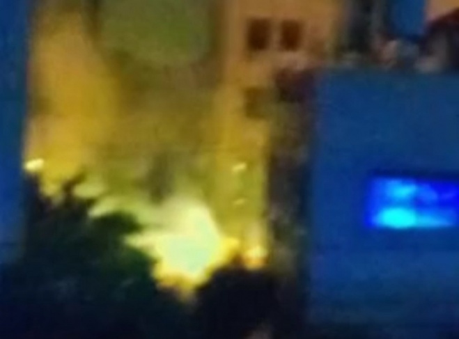 The occupation storms the city of Tulkarm and detonates a bomb with a military vehicle