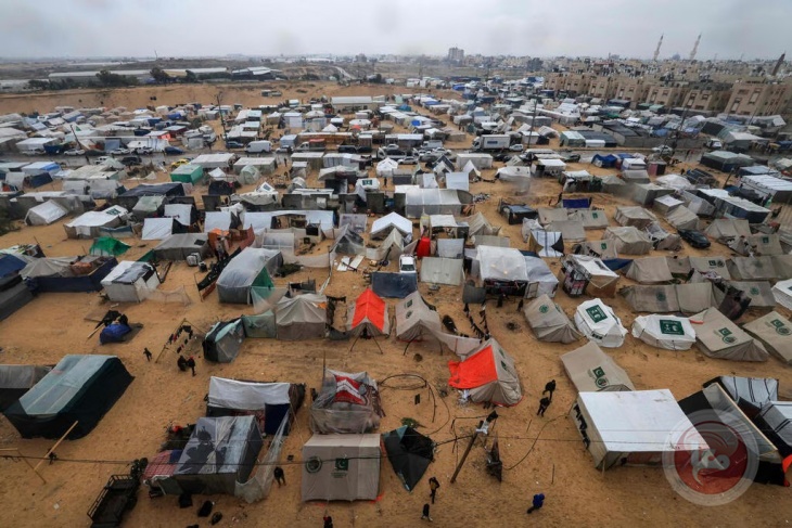 657 thousand displaced people in Rafah, and families are sleeping on the ground