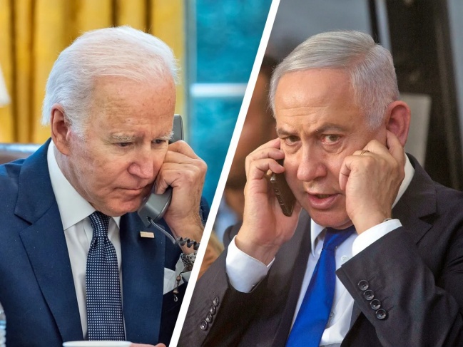 For the first time in a month, Biden calls Netanyahu