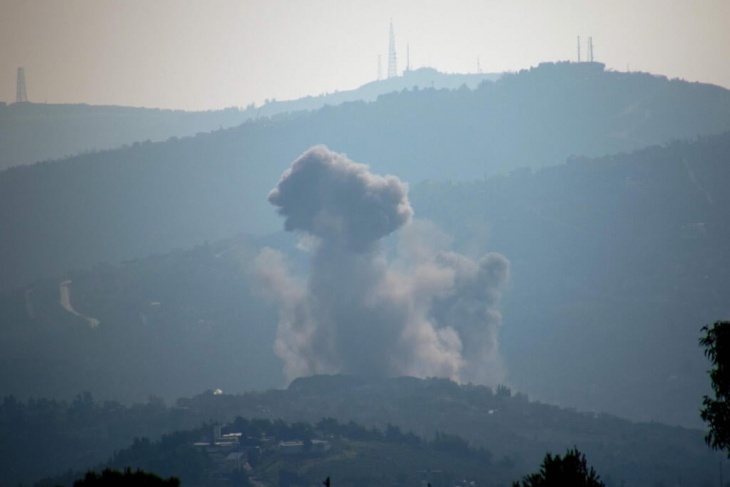 An Israeli woman was killed after being hit by a missile fired from Lebanon