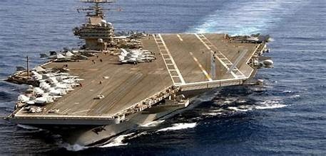 Washington informs Israel of the departure of the aircraft carrier