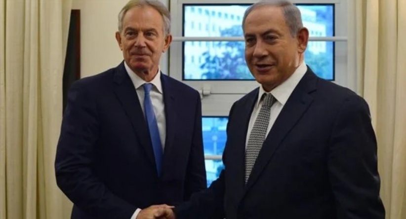 Tony Blair's spokesman: The displacement of Palestinians has not been discussed and will not be considered