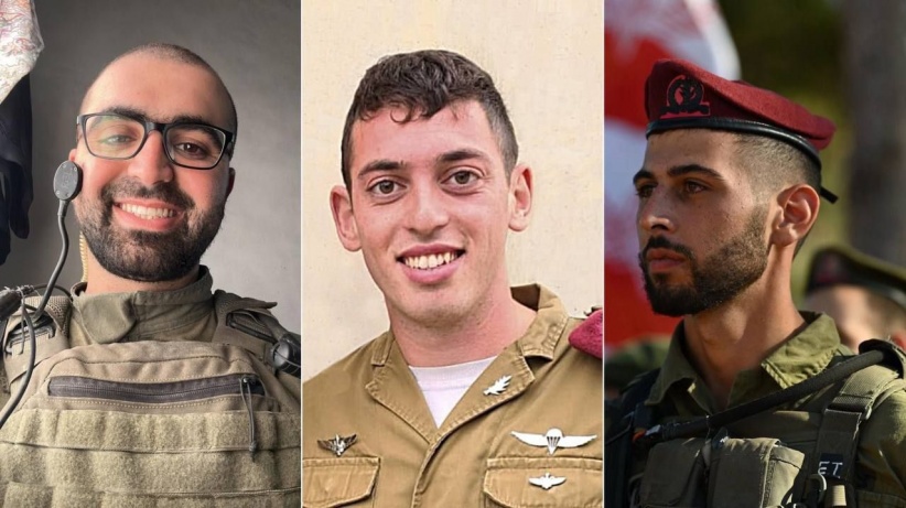 3 Israeli officers were killed during the Gaza battles