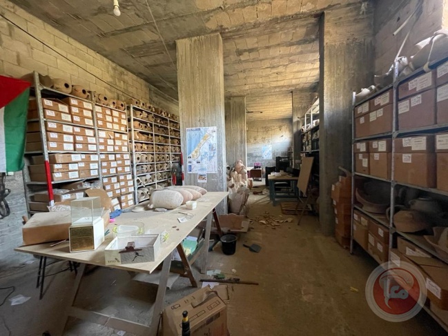 Tourism and Antiquities condemns the occupation's storming of the antiquities warehouse in Gaza