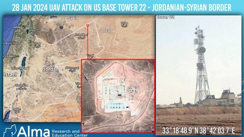 The Islamic Resistance in Iraq claims responsibility for targeting an American base in Jordan