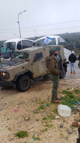 The occupation impedes the movement of citizens south of Jenin