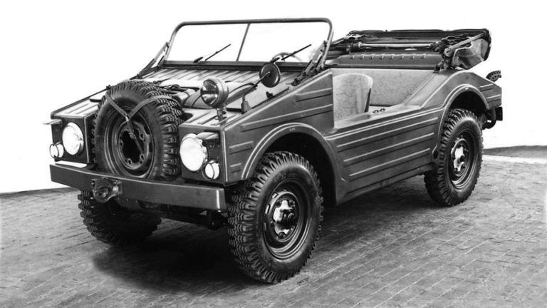 مركبة عسكرية للطرق الوعرة.. أول سيارة بورش “ذات دفع رباعي”