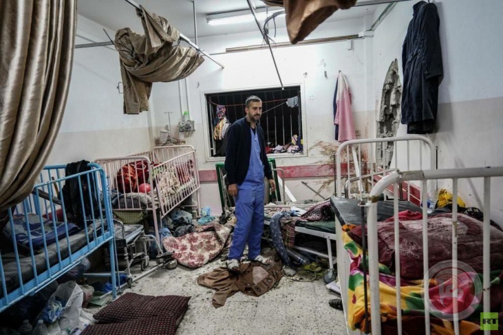 Health in Gaza: Israel places the lives of medical personnel and thousands of displaced people at Nasser Hospital within the “extreme danger” zone.