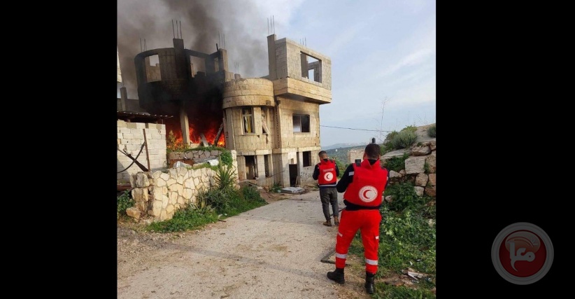 Jenin: The occupation bombed a house in the village of Sir