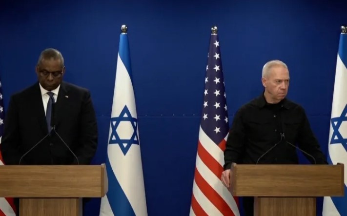 غالانت ووزير الدفاع الأمريكي بحثا انسحاب الجيش الإسرائيلي من غزة
