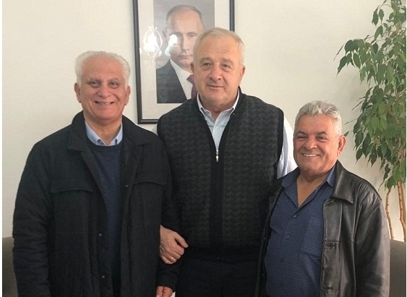 قيادة حزب الشعب تلتقي السفير الروسي لدى فلسطين