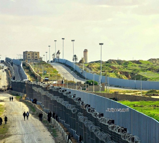 The first official comment from Egypt regarding its construction of a separation wall on the border with Gaza
