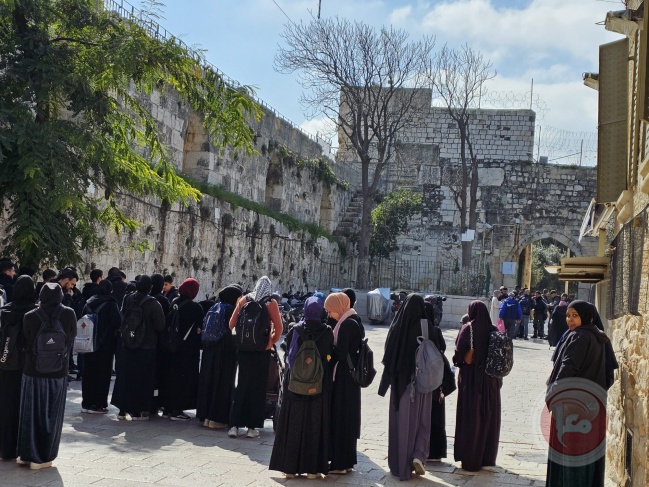 The occupation imposes continuing restrictions on entering Al-Aqsa