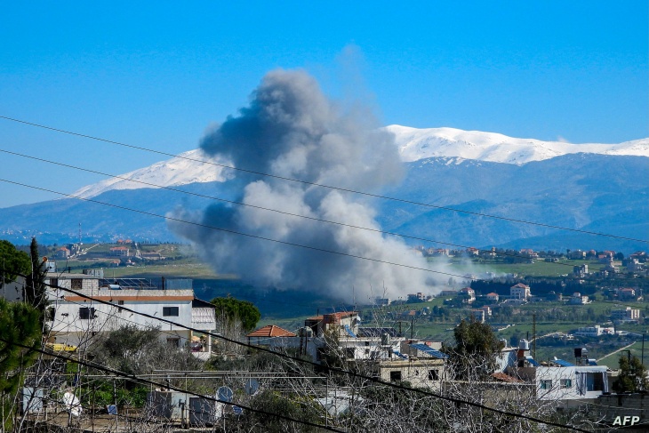 The Israeli Army: We bombed Hezbollah targets in 5 areas in southern Lebanon