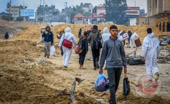 The American offer for the deal includes the return of 150,000 displaced people to the northern Gaza Strip