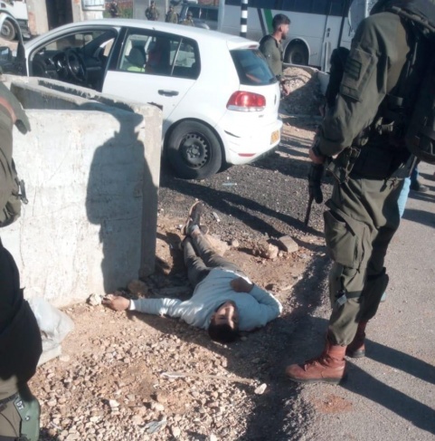 A child was killed for allegedly carrying out a stabbing attack south of Nablus