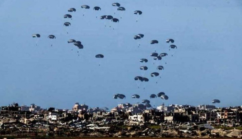 Jordan carries out 5 airdrops of aid into northern Gaza