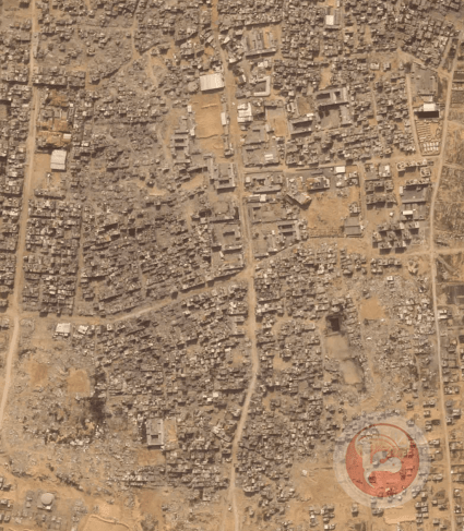 Haaretz: Satellite images reveal the extent of the destruction in Khan Yunis