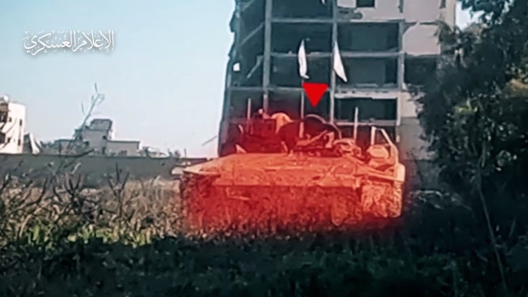 &quot;القسام&quot; تنشر فيديو لاستهداف عدد من آليات الاحتلال في مدينة الزهراء