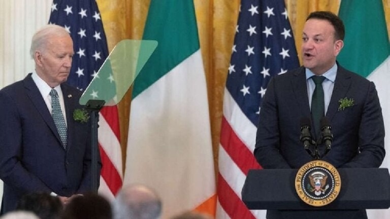 The Prime Minister of Ireland surprises Biden with explicit support for the Palestinian cause