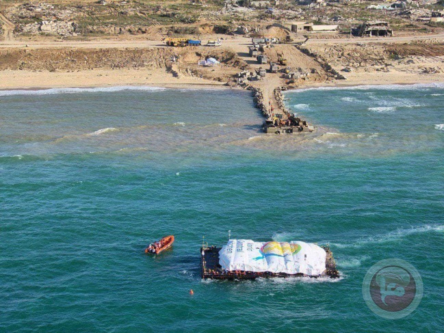 Pentagon: Within days, aid will enter Gaza through the sea pier