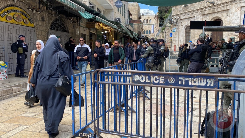 The third Friday of Ramadan - people flocked to Al-Aqsa amid the deployment of occupation forces and the closure of roads