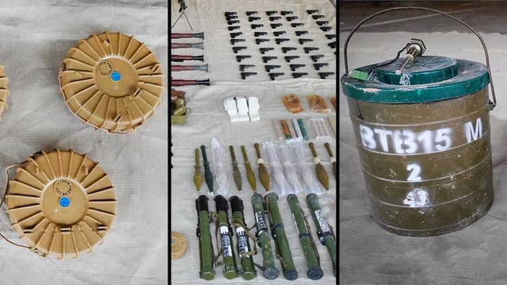 Israeli security claims to have seized weapons from Iran in the West Bank