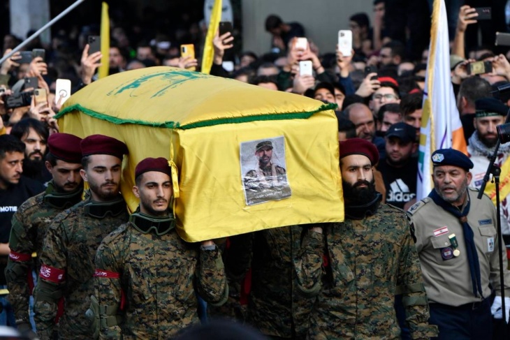 Hezbollah targets Israeli forces and mourns one of its fighters in southern Lebanon