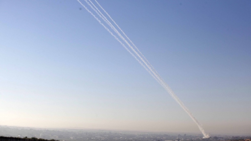 اطلاق 30 صاروخا من جنوب لبنان باتجاه اسرائيل
