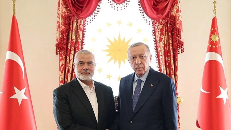 Erdogan discussed with Haniyeh the situation in Gaza and mediation efforts with Israel
